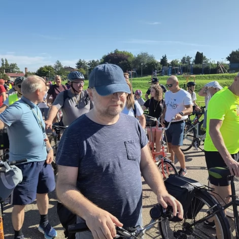 Tczew - Rowerzyści opanowali Tczew