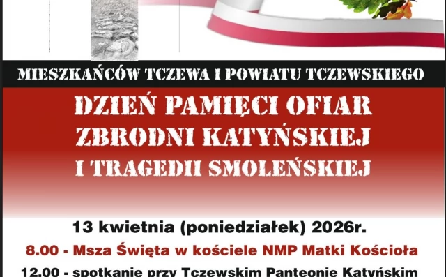 Tczew - Dzień Pamięci przy tczewskim Panteonie Katyńskim