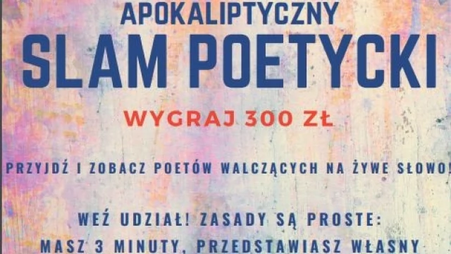 Tczew - Apokaliptyczny slam poetycki - po raz pierwszy w Tczewie!