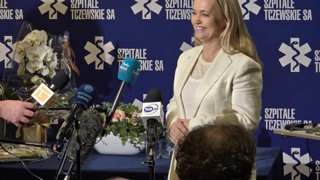 Tczew - Minister zdrowia Jolanta Sobierańska-Grenda z wizytą w Tczewie. Szpital przedstawił plany rozwoju i nowe inwestycje