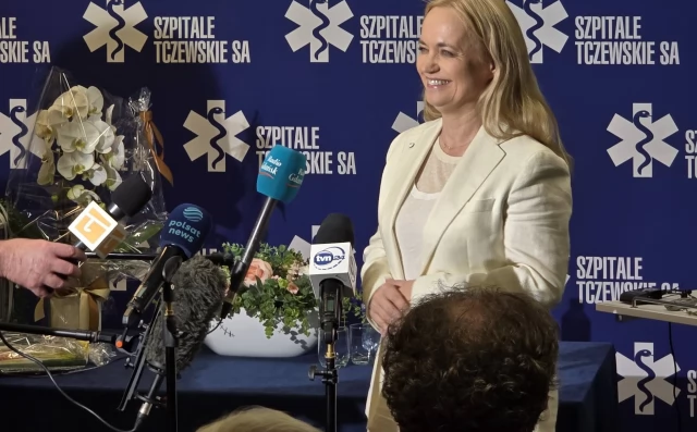 Tczew - Minister zdrowia Jolanta Sobierańska-Grenda z wizytą w Tczewie. Szpital przedstawił plany rozwoju i nowe inwestycje