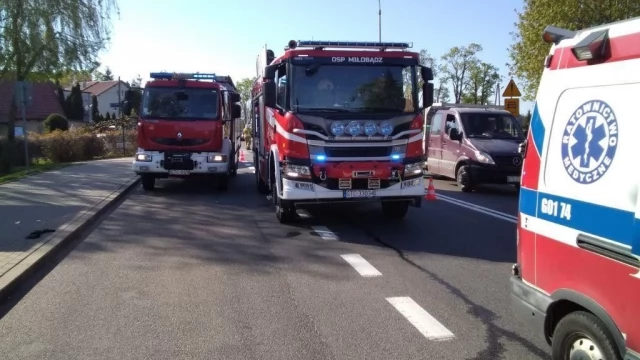 Tczew - Jedna osoba ranna w wypadku w Miłobądzu