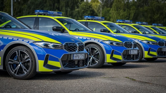 Tczew - BMW z sześciocylindrowym silnikiem w rękach tczewskich policjantów