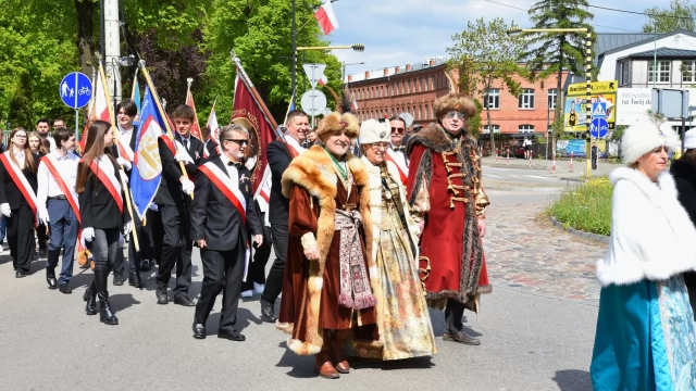 Tczew - Tczew uczcił 234. rocznicę uchwalenia Konstytucji 3 Maja