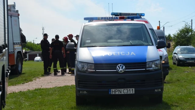 Tczew - Wypadek przy remoncie mostu! Zawaliło się rusztowanie - są ranni