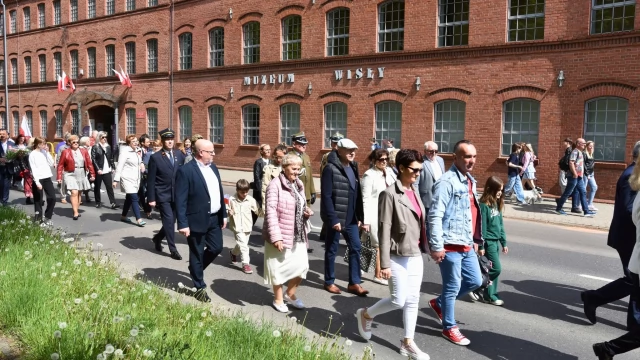 Tczew - Tczew uczcił 234. rocznicę uchwalenia Konstytucji 3 Maja