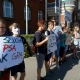 Tczew - Narodowcy i wolnościowcy protestowali przeciwko cenzurze internetu