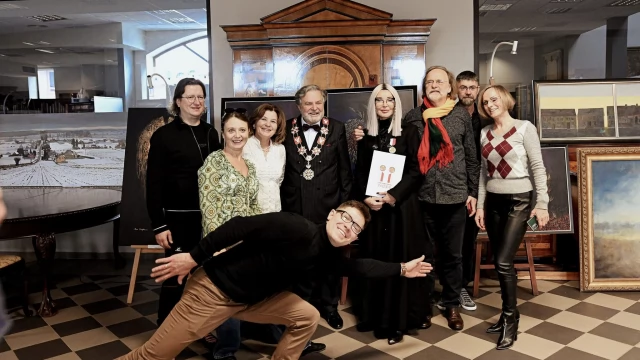 Tczew - Wernisaż w Starych Tarnowicach z tczewskimi akcentami