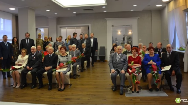 Tczew - Nawet 60 lat razem! Jubilaci nagrodzeni