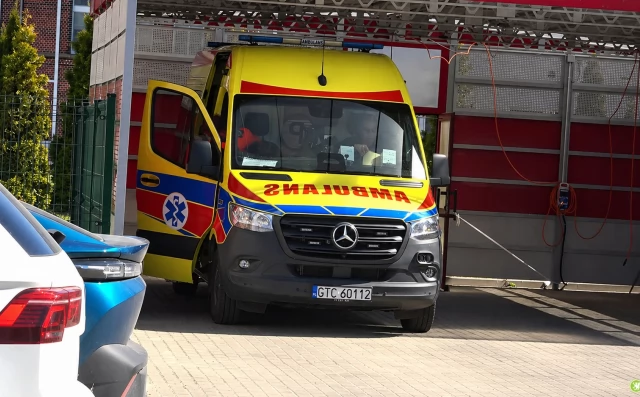 Tczew - Nowy Mercedes zasilił szpitalną flotę