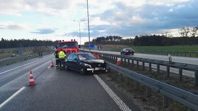 Tczew - Alert pogodowy na A1! Seria kolizji na autostradzie