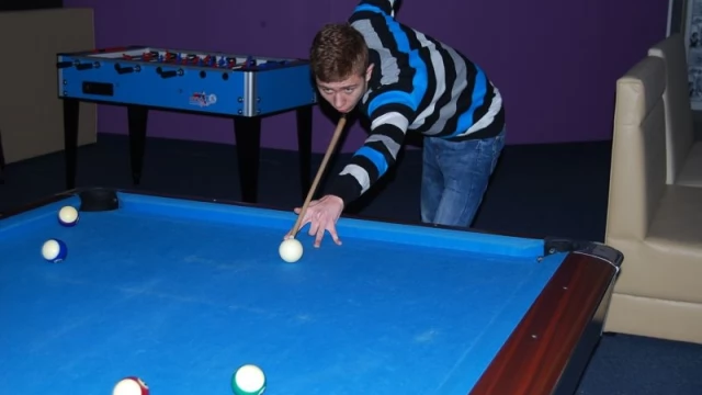 Tczew - Bilardowe Mistrzostwa Tczewa - Michał Stojałowski wygrywa pierwszy turniej