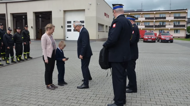 Tczew - Pięcioletni bohater nagrodzony. "Uratował mi życie"
