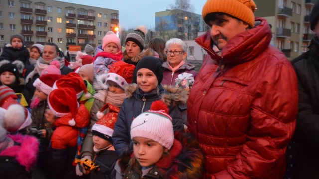 Tczew - Na Suchostrzygach już świątecznie. Była choinka i prezenty