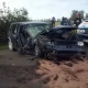 Tczew - Poważny wypadek w Dąbrówce. Samochód uderzył w drzewo