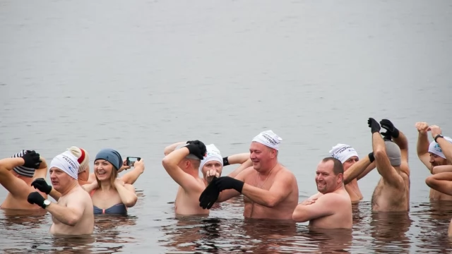 Tczew - Zimno? Nie im! Morsy zapraszają do wspólnych kąpieli [FOTO]