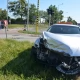 Tczew - Al. Solidarności. Zderzenie osobówki z ciężarówką - są utrudnienia w ruchu
