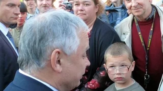Tczew - Lech Kaczyński w Tczewie