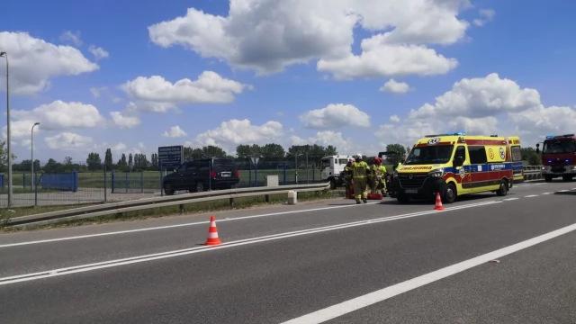 Tczew - Zajączkowo. Zderzenie motocykla z ciężarówką