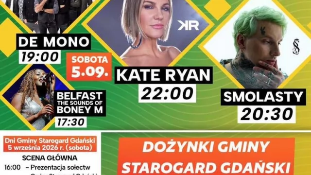 Tczew - Dni Gminy Starogard Gdański. Gwiazdy w Owidzu