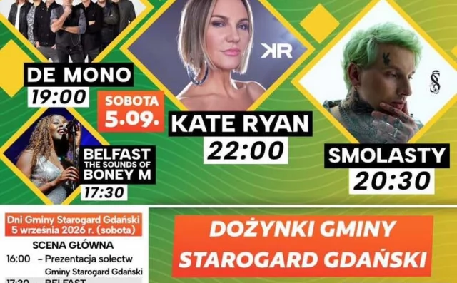 Tczew - Dni Gminy Starogard Gdański. Gwiazdy w Owidzu