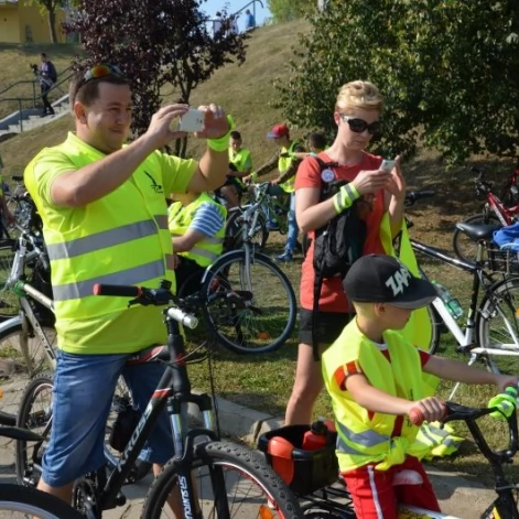 Tczew - Rowerzyści przejechali ulicami Tczewa