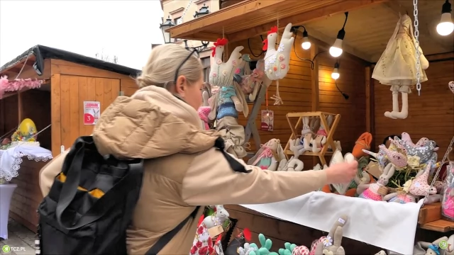Tczew - Wiosenne handlowanie na Starym Mieście. Jarmark Wielkanocny za nami