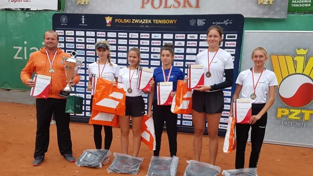 Tczew - Daria Górska podwójną Drużynową Mistrzynią Polski w tenisie