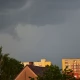 Tczew - Piorun uderzył w kamienicę na Sambora