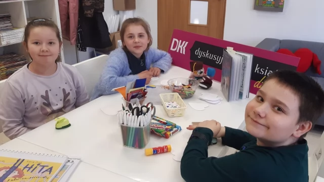 Tczew - Spotkanie Dyskusyjnego Klubu Książki dla Dzieci w Bibliotece na Czyżykowie