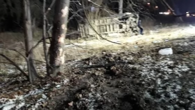 Tczew - Waćmierek. Wypadek z udziałem dostawczego auta