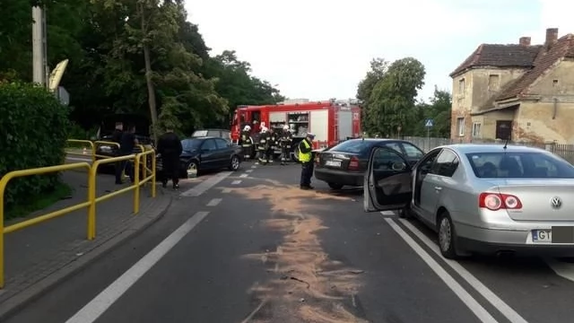 Tczew - Zablokowana droga nr 91 po wypadku w Nicponi [Aktualizacja]