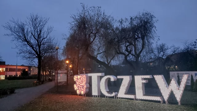 Tczew - Napis przestrzenny gotowy