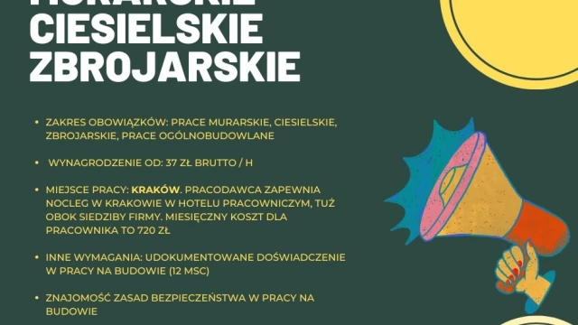 Tczew - PRACE MURARSKIE / CIESIELSKIE / ZBROJARSKIE