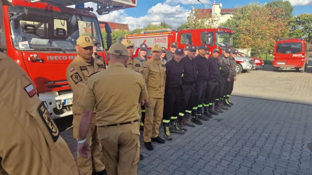 Tczew - Pomagali powodzianom, teraz wrócili do domu