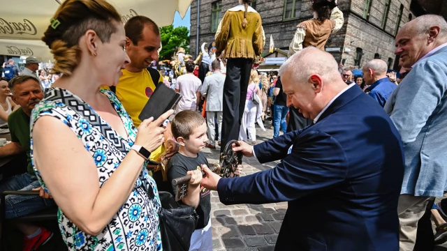 Tczew - Jarmark św. Dominika. Kupcy przejęli klucze do miasta
