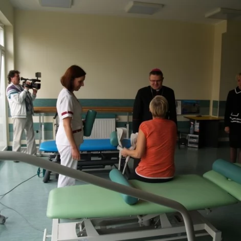 Tczew - Oddanie zmodernizowanego budynku Szpitala Rehabilitacyjnego