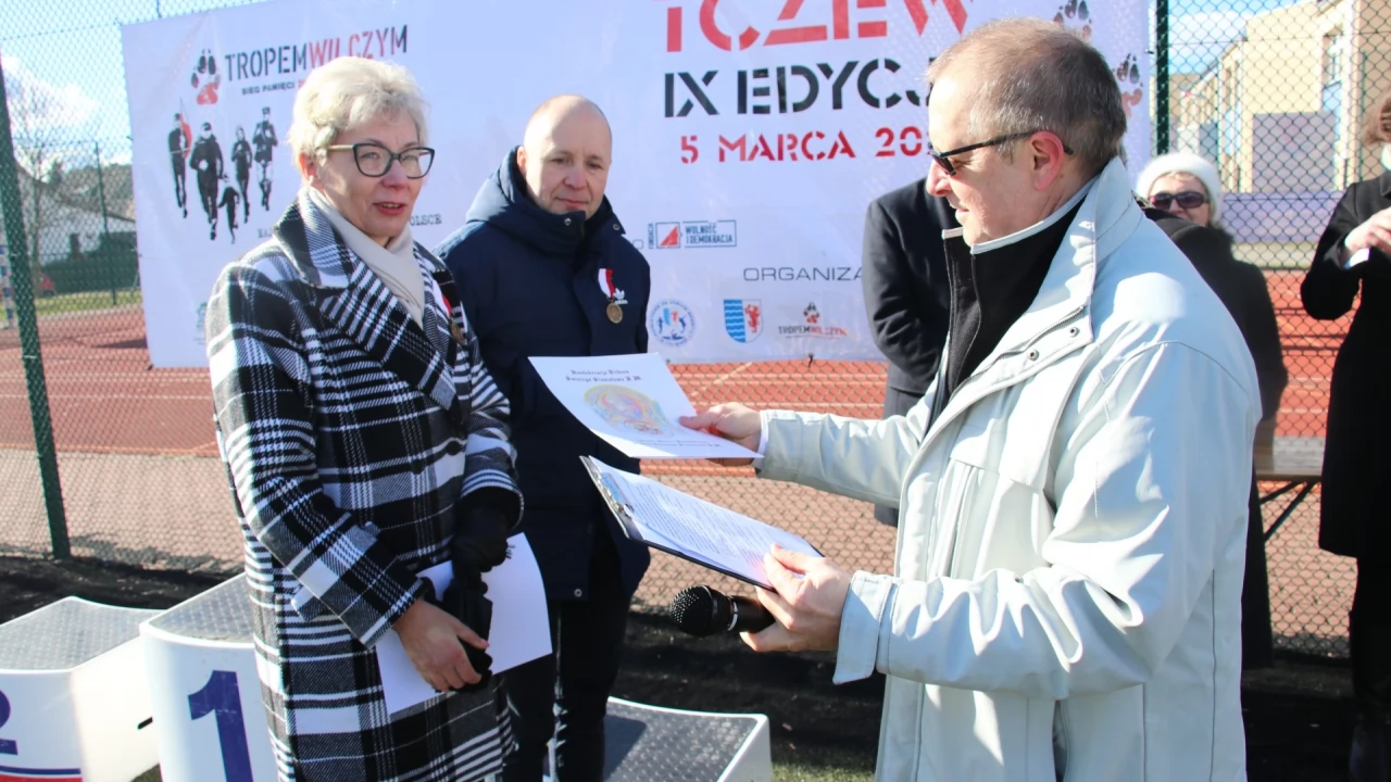 Tczew - Bieg Tropem Wilczym i uroczystości dla żołnierzy wyklętych