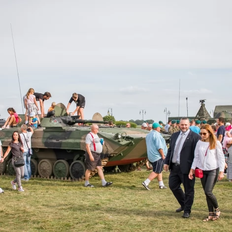 Tczew - Piknik historyczno - militarny na bulwarze