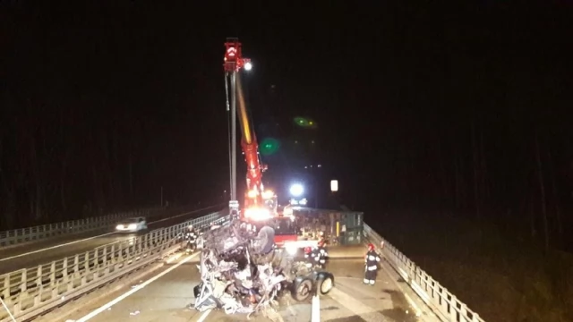 Tczew - Wypadek na A1. To była jedna z najtrudniejszych akcji służb