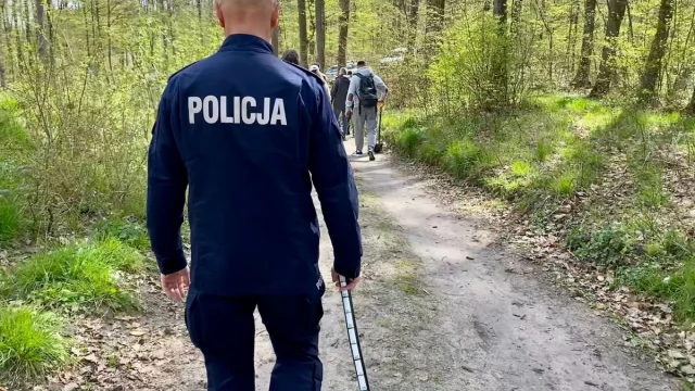 Tczew - Policjanci sadzili las
