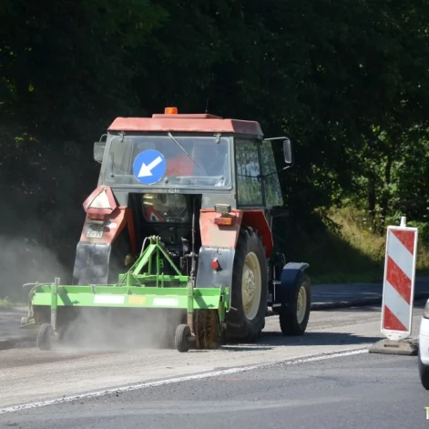 Tczew - Początek remontu dk 91