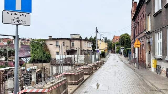 Tczew - Można już jechać Ogrodową