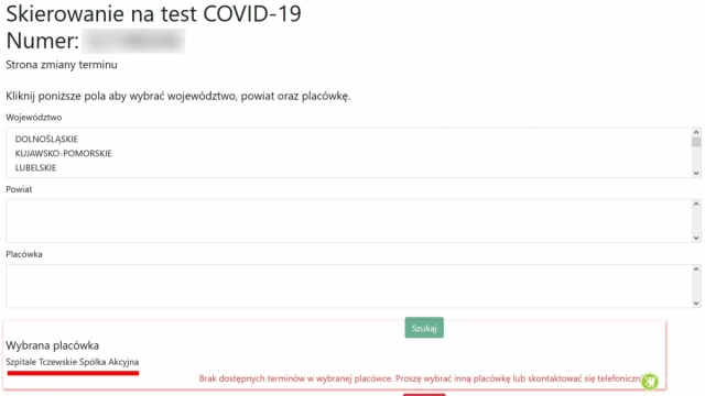 Tczew - Jak umówić się na wymaz Covid w Tczewie?