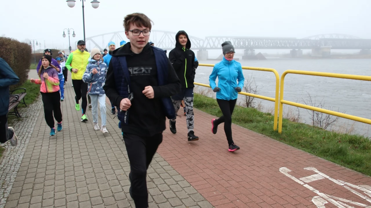 Tczew - Parkrun na niebiesko