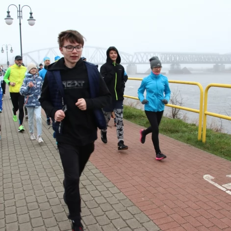 Tczew - Parkrun na niebiesko