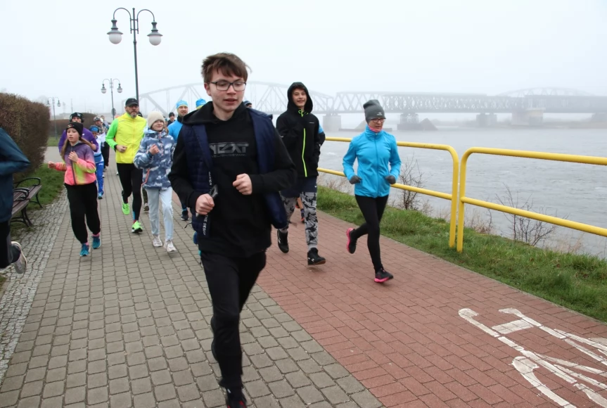 Tczew - Parkrun na niebiesko