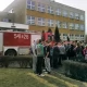 Tczew - Niewielkie straty po pożarze w gimnazjum nr 3