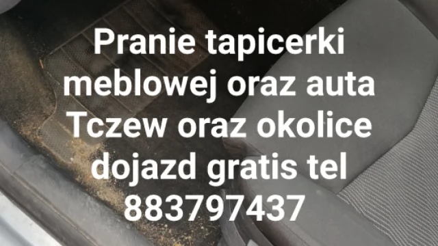 Tczew - Pranie tapicerki meblowej oraz auta