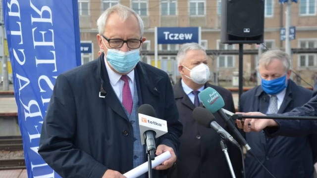 Tczew - Linia Tczew - Czersk - będą szybsze przejazdy. Powstanie przystanek Tczew Suchostrzygi?